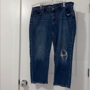 Old Navy Blue Denim Boyfriend Jeans